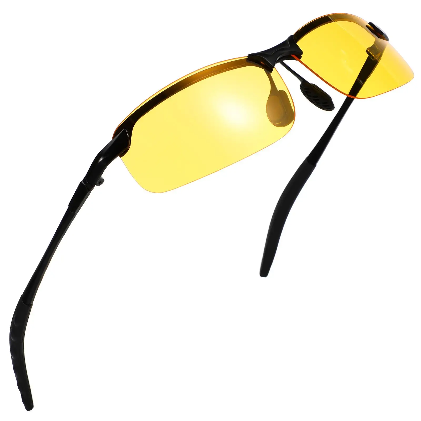 Night Vision Photochromic Mirror Driving Glasses Plastic Black Frame Yellow Lens Sunglasses Nighttime Men Women
Night Vision Photochromic Mirror Driving Glasses Plastic Black Frame Yellow Lens Sunglasses Nighttime Men Women