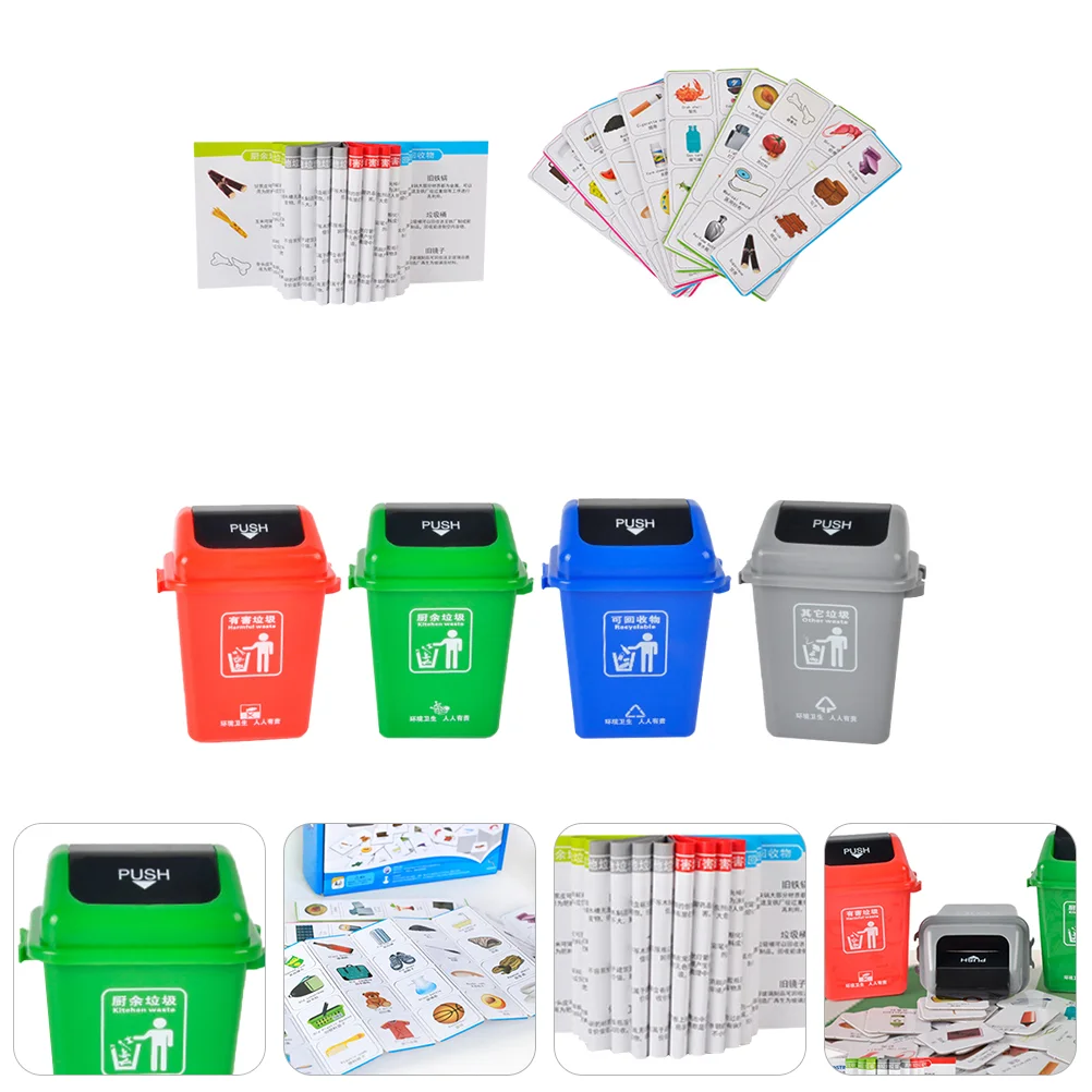 Garbage Sorting Toys Environmental Protection Kids Plaything Toddler Trash Cans Educational for Children Early Mini Cognitive
Garbage Sorting Toys Environmental Protection Kids Plaything Toddler Trash Cans Educational for Children Early Mini Cognitive