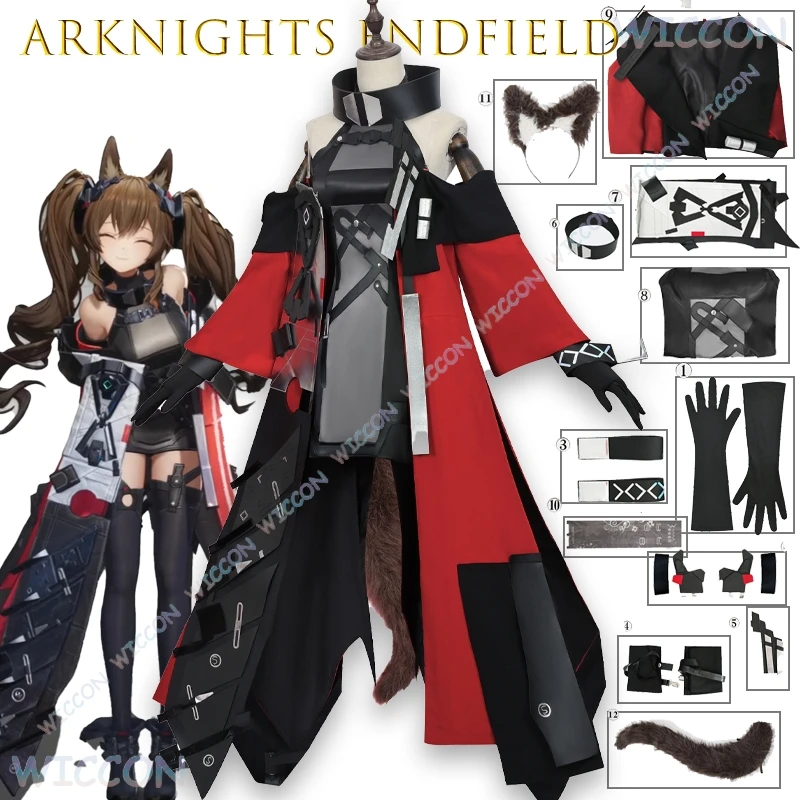  Arknights Endfield Gherpelta Косплей Костюм Полный комплект Аниме Игровой персонаж Хэллоуин Карнавальный наряд Двойное проникновение
Arknights Endfield Gherpelta Косплей Костюм Полный комплект Аниме Игровой персонаж Хэллоуин Карнавальный наряд Двойное проникновение