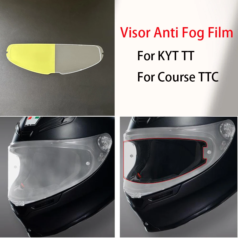 Motorcycle Helmet Visor Anti Fog Film For KYT TT Course TTC Helmet Accessories Antifog Lens Film
Motorcycle Helmet Visor Anti Fog Film For KYT TT Course TTC Helmet Accessories Antifog Lens Film