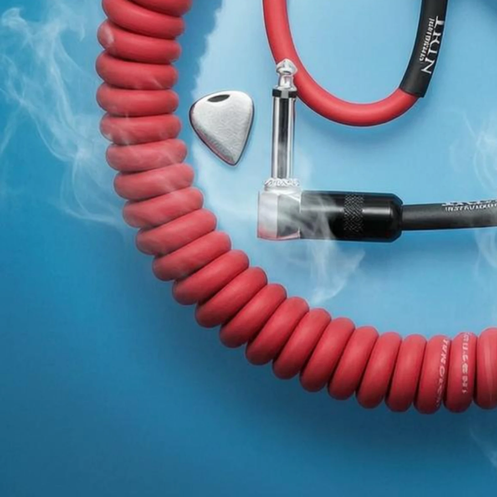 Coiled Guitar Cable Spring-Style Coiled Bass Cable Red Copper PVC for Guitarists
Coiled Guitar Cable Spring-Style Coiled Bass Cable Red Copper PVC for Guitarists