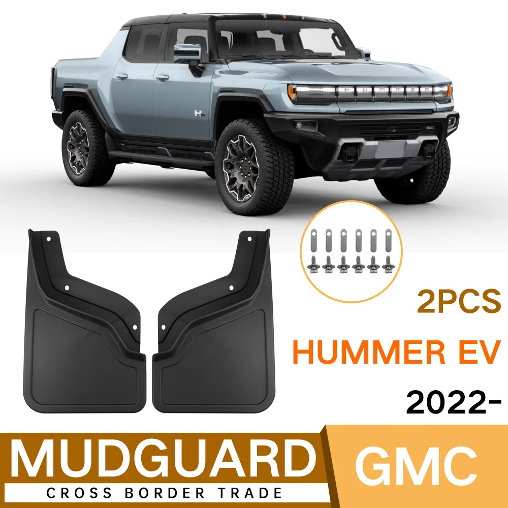 For 2022-2024 GMC Hummer EV Front Rear Mud Flaps Mudguards Splash Guards ABS Plastic Accessories
For 2022-2024 GMC Hummer EV Front Rear Mud Flaps Mudguards Splash Guards ABS Plastic Accessories