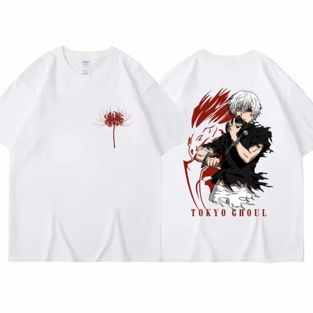 Japan Anime Tokyo Ghoul Cool T Shirt Ken Kaneki Print Men's Harajuku T-shirt Hip Hop Vintage Oversized Casual Tshirts Streetwear
Japan Anime Tokyo Ghoul Cool T Shirt Ken Kaneki Print Men's Harajuku T-shirt Hip Hop Vintage Oversized Casual Tshirts Streetwear