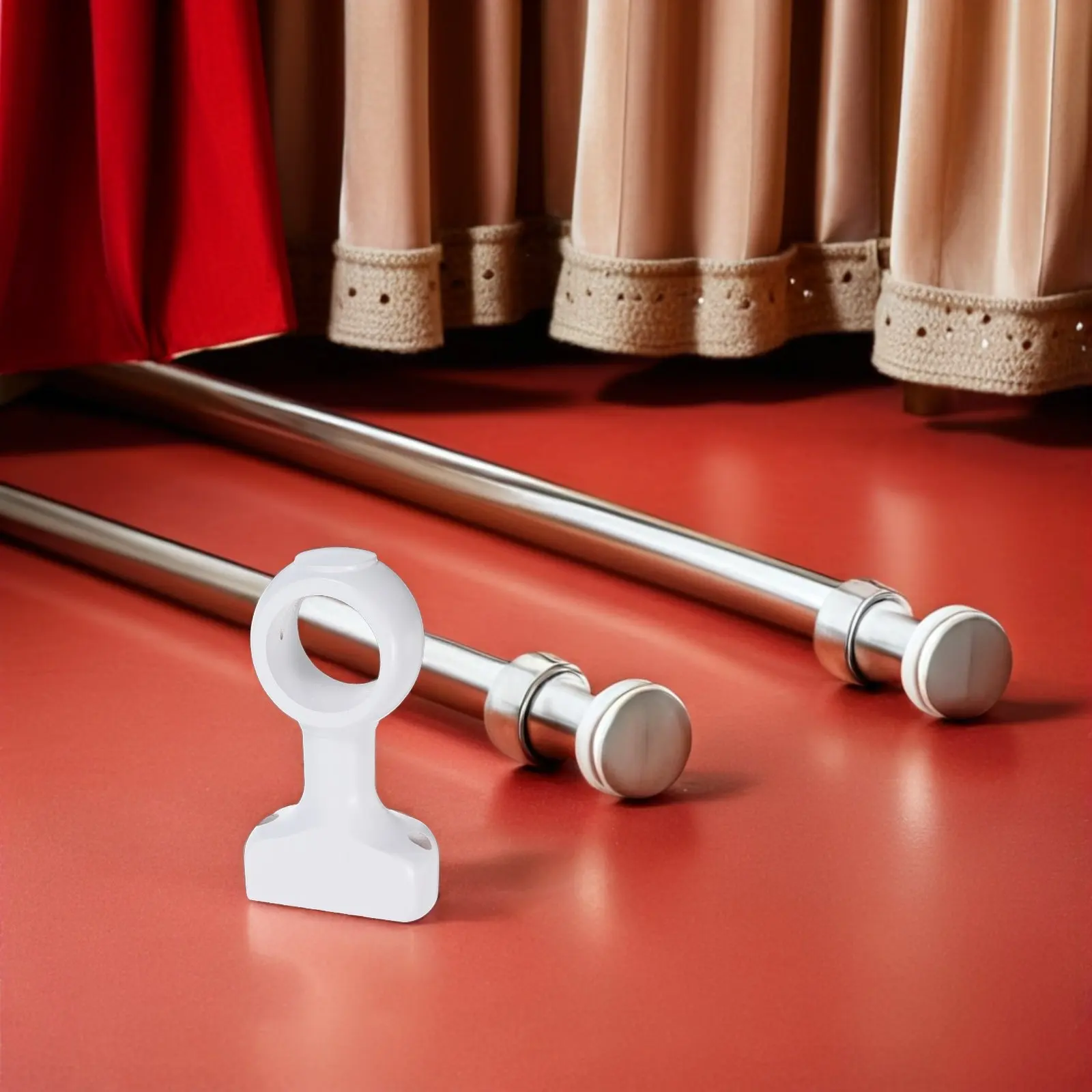 2Pcs Heavy Duty Wood Curtain Rod Brackets Wall Mounted Drapery Supports for Bedroom Living Room Window Curtains
2Pcs Heavy Duty Wood Curtain Rod Brackets Wall Mounted Drapery Supports for Bedroom Living Room Window Curtains