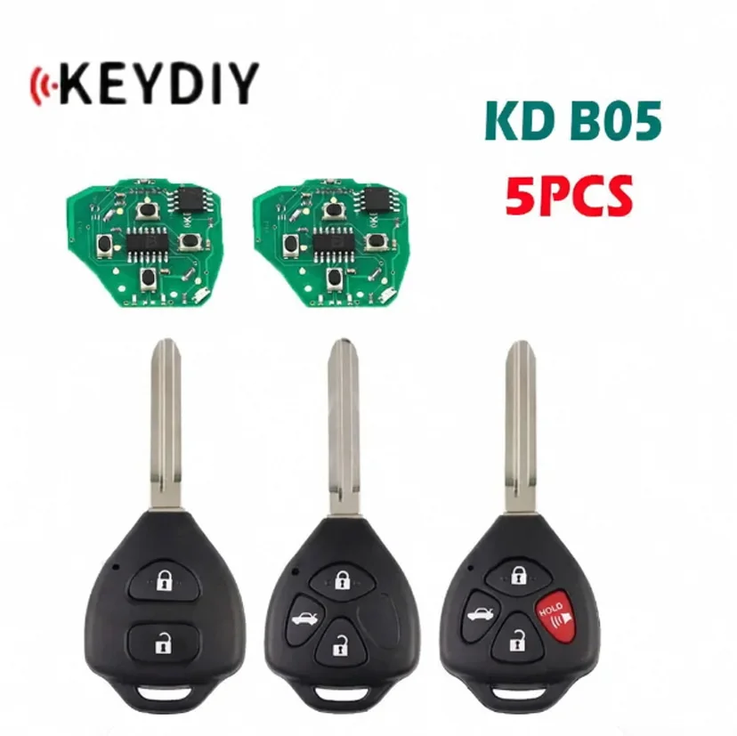 Keydiy KD B Series B05 Universal Remote Key B05-2 B05-3 B05-4 for Toyota Style Programmed by KD Devices
Keydiy KD B Series B05 Universal Remote Key B05-2 B05-3 B05-4 for Toyota Style Programmed by KD Devices