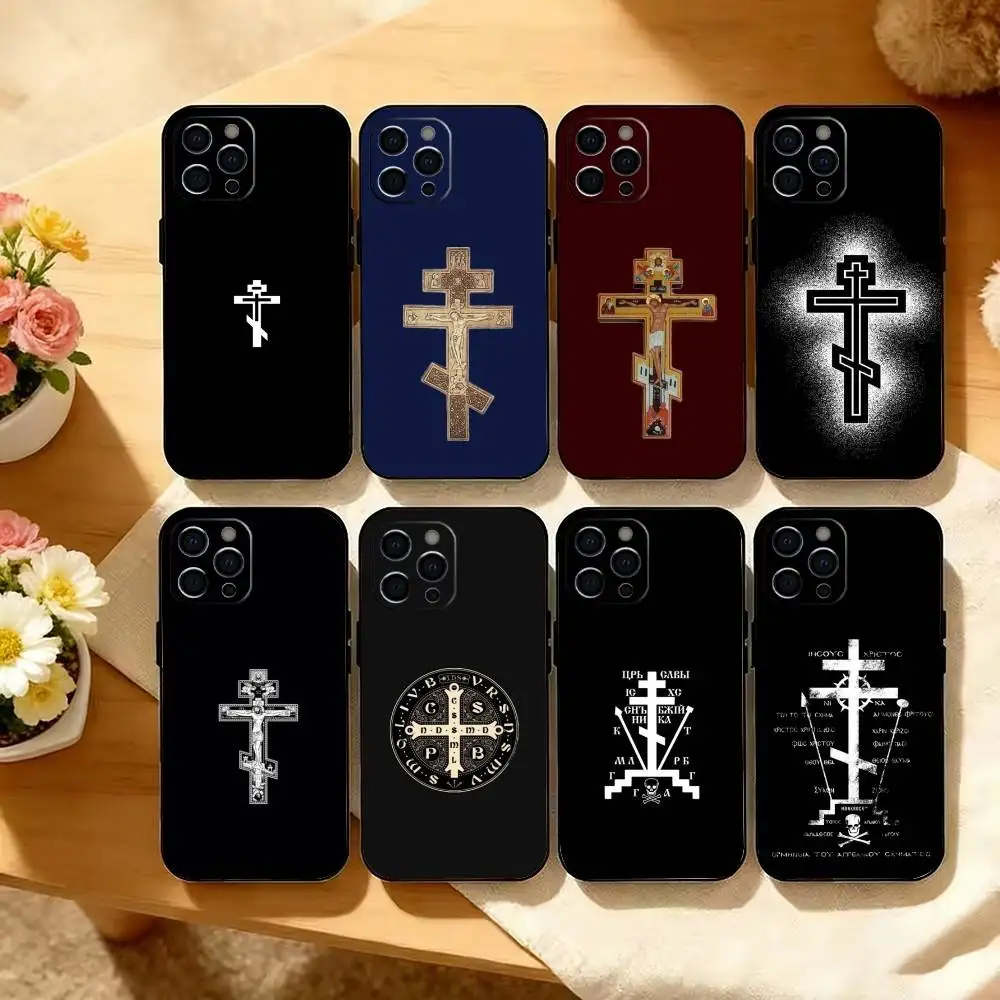 O-Orthdox C-Cross Icon Phone Case For iPhone 17, 16,15,14,13,12,11 Plus,Pro Max, Others Soft Black Cover
O-Orthdox C-Cross Icon Phone Case For iPhone 17, 16,15,14,13,12,11 Plus,Pro Max, Others Soft Black Cover