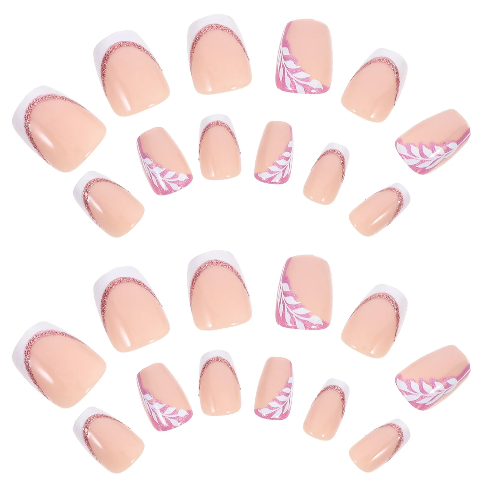 1Set Sparkly Fake Nails Press on Nail Tips Full Cover Stylish Glitter Plastic Nails for Daily Wear Party Gift Manicure
1Set Sparkly Fake Nails Press on Nail Tips Full Cover Stylish Glitter Plastic Nails for Daily Wear Party Gift Manicure