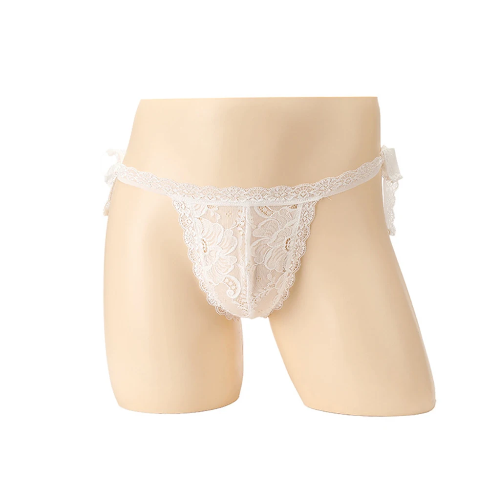 Men Sheer Lace Transparent Thong Panties Mesh See-through Breathable V-string Underpants Lace-up Low Rise Erotic Lingerie
Men Sheer Lace Transparent Thong Panties Mesh See-through Breathable V-string Underpants Lace-up Low Rise Erotic Lingerie