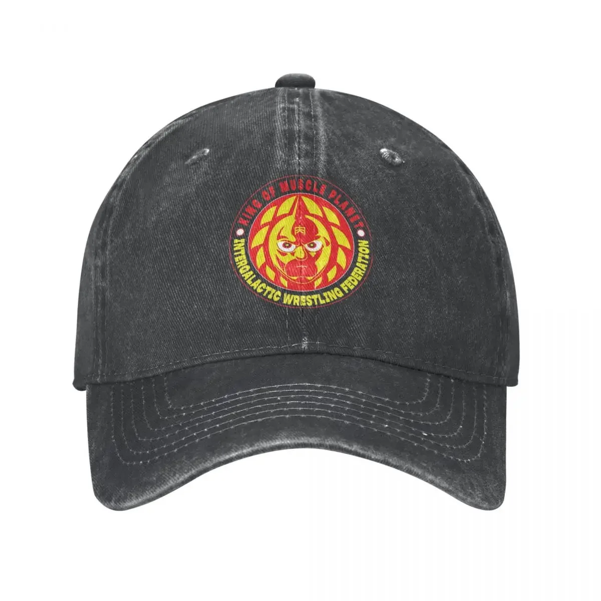 Vintage King Of Intergalactic Puroresu Kinnikuman Baseball Caps Funny Denim Washed Summer Hats Running Golf Cap for Men Women
Vintage King Of Intergalactic Puroresu Kinnikuman Baseball Caps Funny Denim Washed Summer Hats Running Golf Cap for Men Women