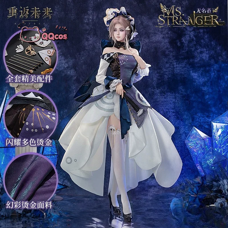 QQcos Ms. Stranger Game Cosplay Series: Reverse: 1999 Ms. Stranger 2nd Ascension Hallowen Party Purple Evening Dress Cosplay
QQcos Ms. Stranger Game Cosplay Series: Reverse: 1999 Ms. Stranger 2nd Ascension Hallowen Party Purple Evening Dress Cosplay