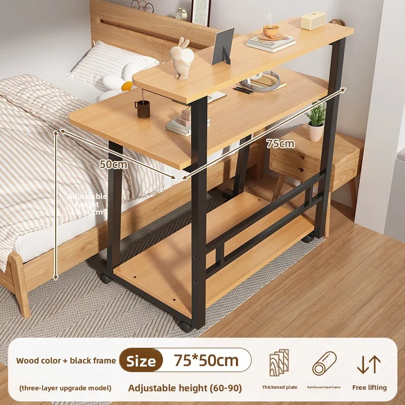 Adjustable Bedside Table Mobile Laptop Desk for Home Office Student Dorm Simple Design
Adjustable Bedside Table Mobile Laptop Desk for Home Office Student Dorm Simple Design