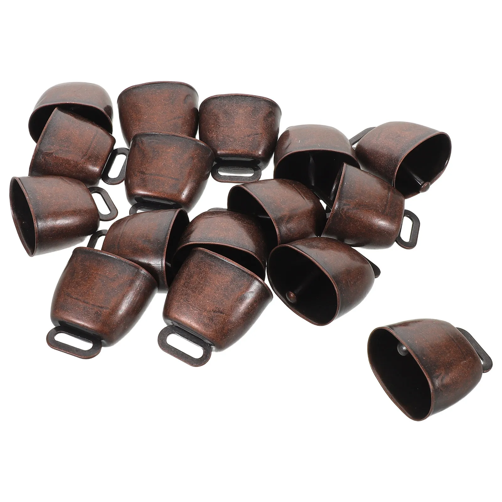 16Pcs Iron Cow Bell Vintage Rustic Mini Metal Pet Collar Bell for Hiking Camping Outdoor Use Loud Sound Anti-Theft Farm Animal
16Pcs Iron Cow Bell Vintage Rustic Mini Metal Pet Collar Bell for Hiking Camping Outdoor Use Loud Sound Anti-Theft Farm Animal