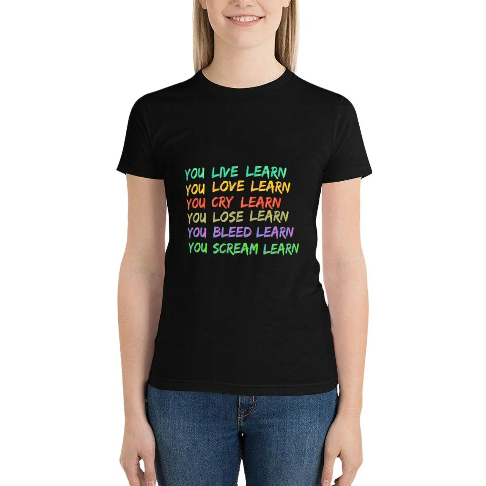You Learn - Jagged Little Pill T-Shirt Blouse kawaii clothes summer top tops Woman fashion
You Learn - Jagged Little Pill T-Shirt Blouse kawaii clothes summer top tops Woman fashion
