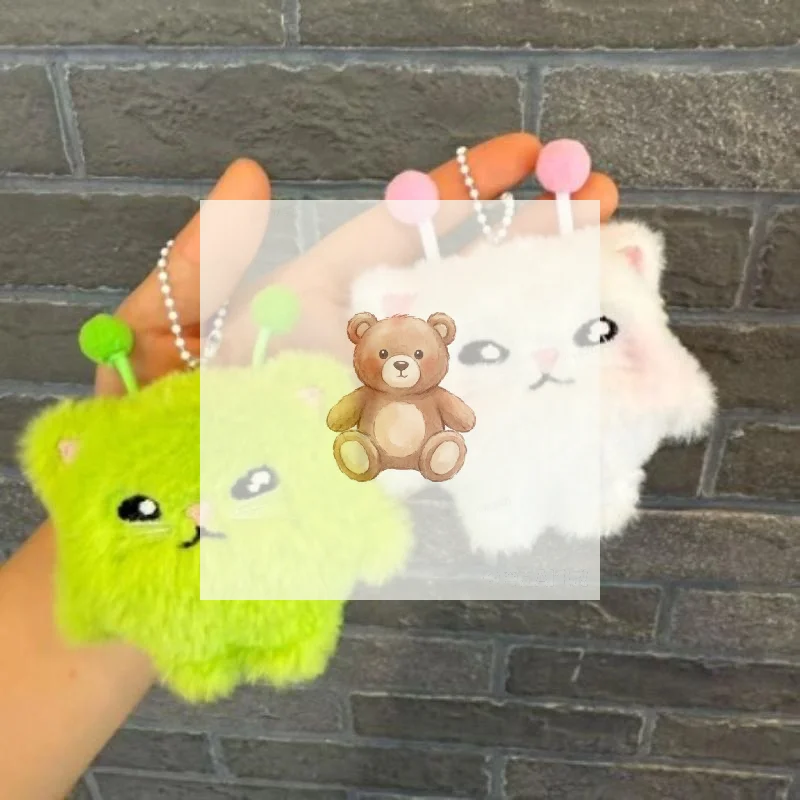 Fluffy Alien Cat Doll Plush Keychain, Adorable Antenna Soft Furry Backpack Pendant Ornament Gift For Kids Girls
Fluffy Alien Cat Doll Plush Keychain, Adorable Antenna Soft Furry Backpack Pendant Ornament Gift For Kids Girls