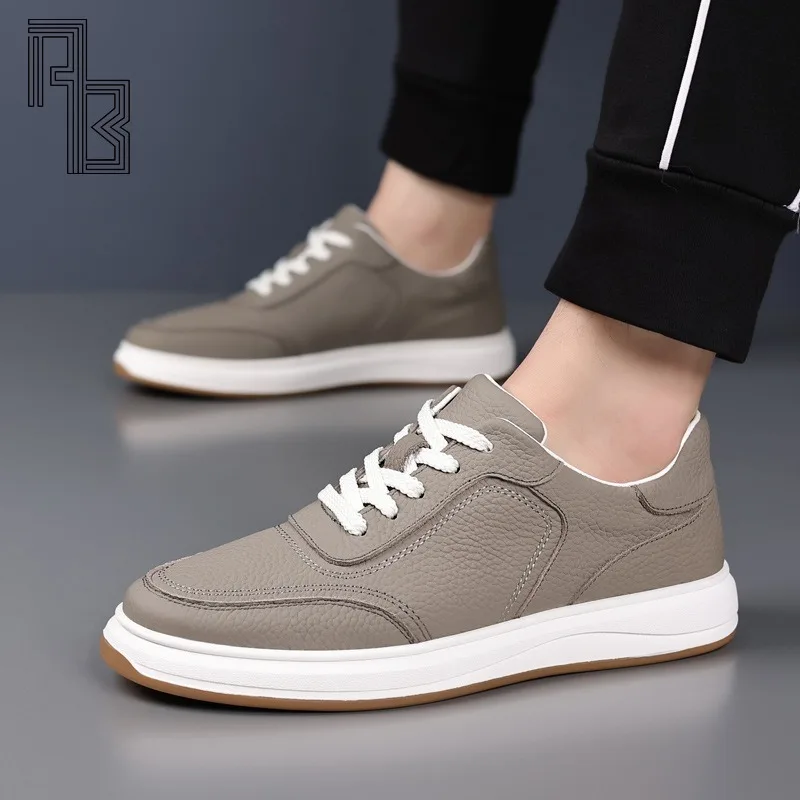 Leather Casual Sports Shoes, 2025 New Season Men's Casual Shoes, Fashionable and Versatile Breathable White Shoes
Leather Casual Sports Shoes, 2025 New Season Men's Casual Shoes, Fashionable and Versatile Breathable White Shoes