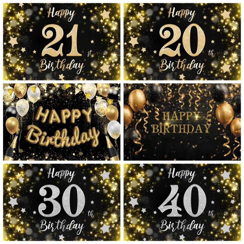 Black Gold Glitter Balloon Star Themed Banner Photography Background, Adult Birthday Party, Home Decoration Photography Backdrop
Black Gold Glitter Balloon Star Themed Banner Photography Background, Adult Birthday Party, Home Decoration Photography Backdrop