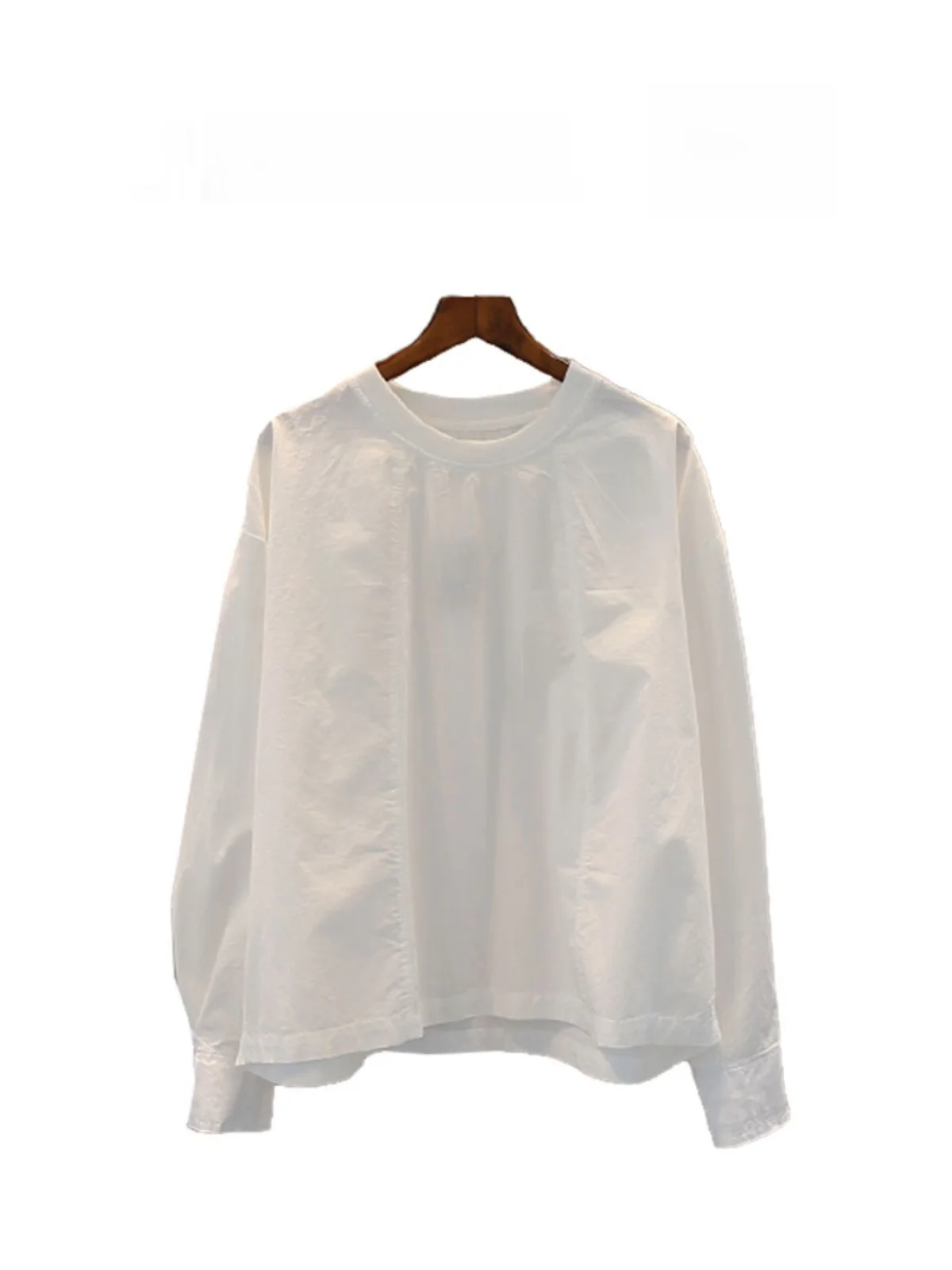 Comfortable Casual Sle Loose Long Sve round Ne Pullover irt Women's Simple Sle Spring Autumn New Arrival Faion
Comfortable Casual Sle Loose Long Sve round Ne Pullover irt Women's Simple Sle Spring Autumn New Arrival Faion