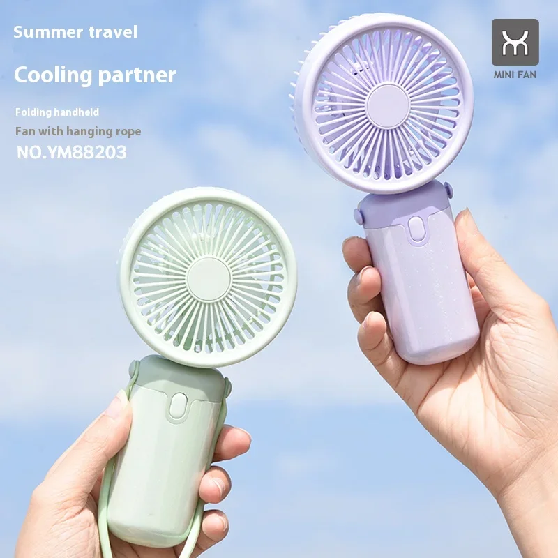 Shiny Handheld Foldableable Electric Fan with Lanyard, Compact and Portable for Summer Travel with Three Wind Power
Shiny Handheld Foldableable Electric Fan with Lanyard, Compact and Portable for Summer Travel with Three Wind Power
