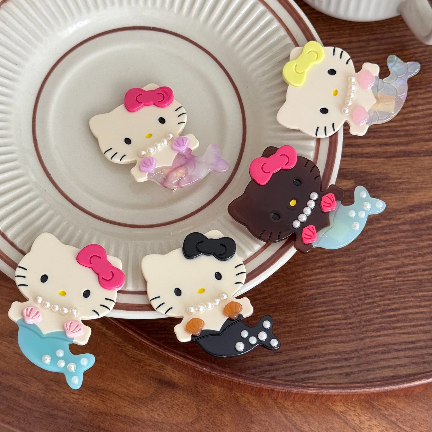 Sanrio Cute Hello Kitty Mermaid Alligator Hair Clip Side Bangs Barrette Daily Sweet Outfit Hair Decor Teen Girls Hair Accessory
Sanrio Cute Hello Kitty Mermaid Alligator Hair Clip Side Bangs Barrette Daily Sweet Outfit Hair Decor Teen Girls Hair Accessory