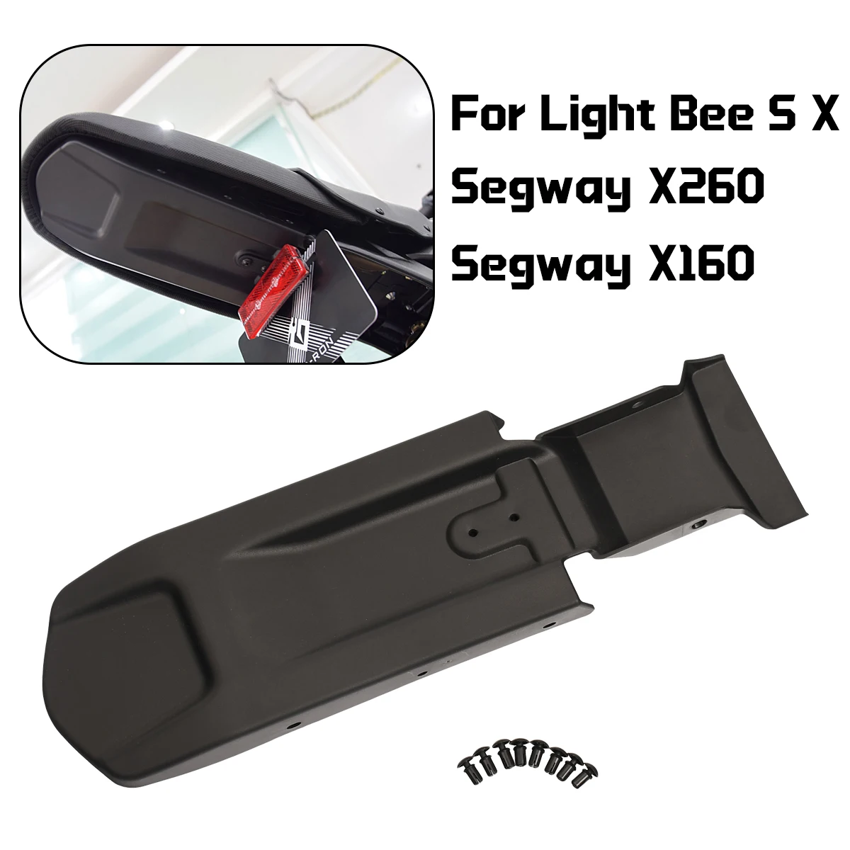 Electric Motocross Rear Mudguard Inner Rear Mudguard For Segway X260 X160 For Sur-Ron Surron Light Bee X & Light Bee S Universal
Electric Motocross Rear Mudguard Inner Rear Mudguard For Segway X260 X160 For Sur-Ron Surron Light Bee X & Light Bee S Universal