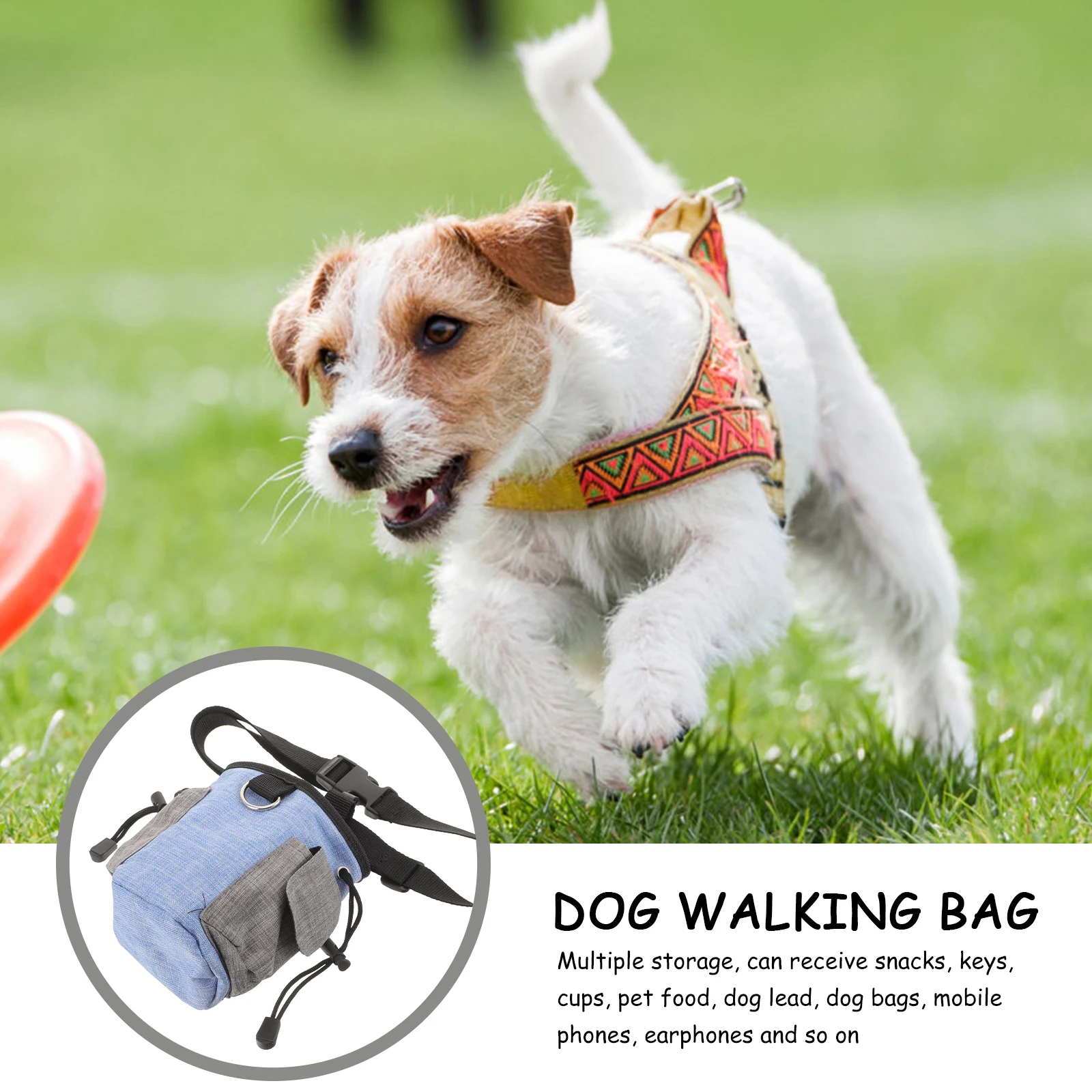 Pet Training Bag Snack Bags Portable Dog Treat Pouch Food for Treats Oxford Cloth Small Trainer
Pet Training Bag Snack Bags Portable Dog Treat Pouch Food for Treats Oxford Cloth Small Trainer