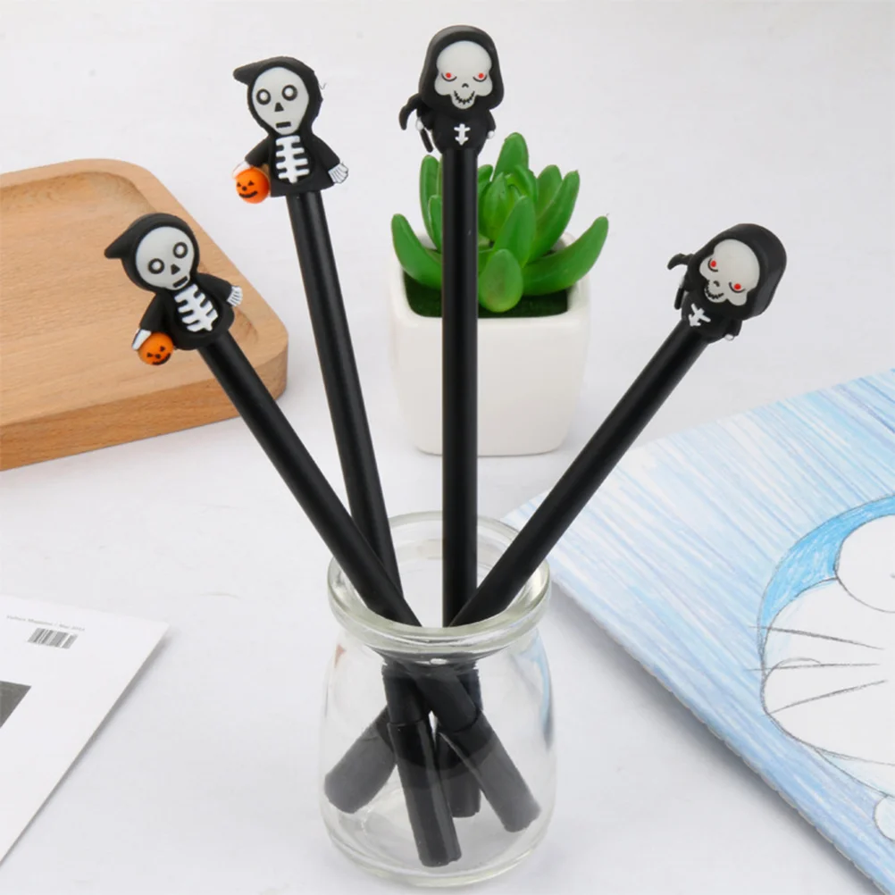 6 Pcs Writing Tool Gel Pen Luminous Ballpoint Pens Silicone Skull Patterned Halloween
6 Pcs Writing Tool Gel Pen Luminous Ballpoint Pens Silicone Skull Patterned Halloween