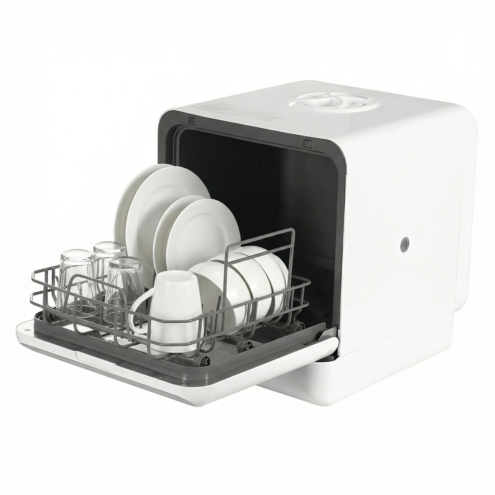 Portable Dishwasher No Hookup Needed Automatic Dishwasher 360° Dual Spray High-Temp& Air-Dry Function for Apartments& RVs
Portable Dishwasher No Hookup Needed Automatic Dishwasher 360° Dual Spray High-Temp& Air-Dry Function for Apartments& RVs