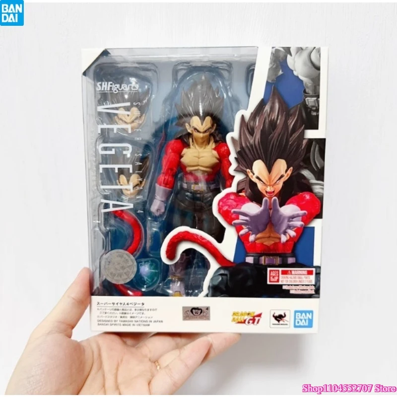Bandai in Stock S.H.Figuarts SHF Dragon Ball GT Super Saiyan 4 Vegeta Action Children Doll Toy Model Figure Gift Festival Gift
Bandai in Stock S.H.Figuarts SHF Dragon Ball GT Super Saiyan 4 Vegeta Action Children Doll Toy Model Figure Gift Festival Gift