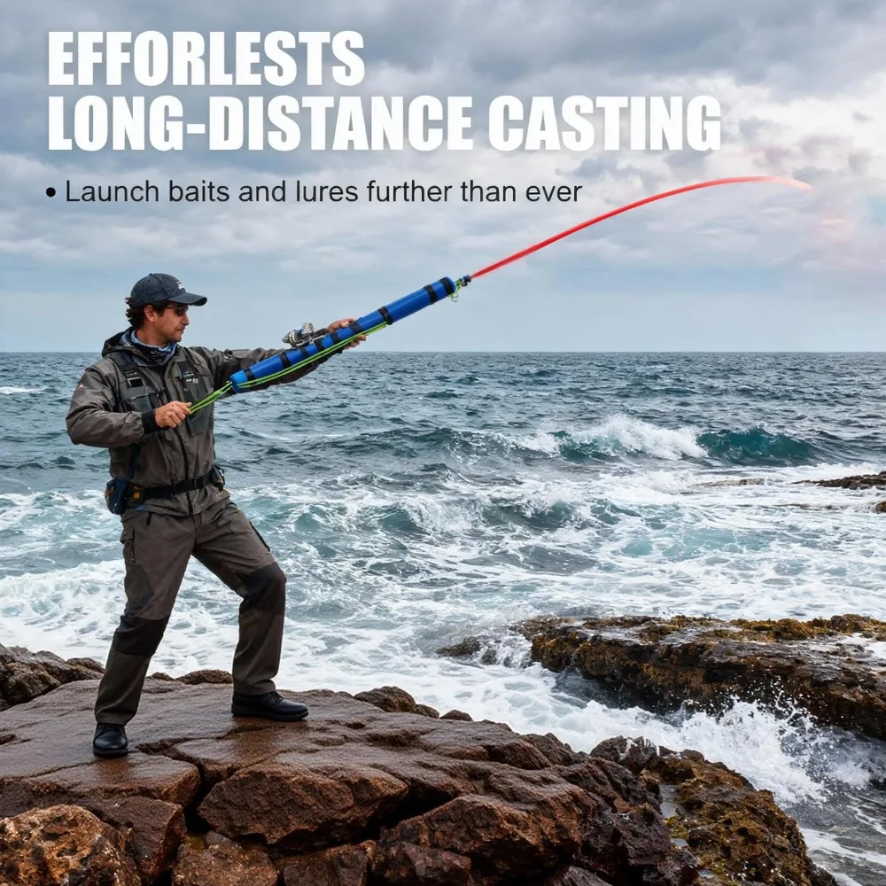 Compact Fishing Catapult Rod Extendable Lightweight Catapult Fishing Reel Durable Portable Catapult Lure Tools
Compact Fishing Catapult Rod Extendable Lightweight Catapult Fishing Reel Durable Portable Catapult Lure Tools