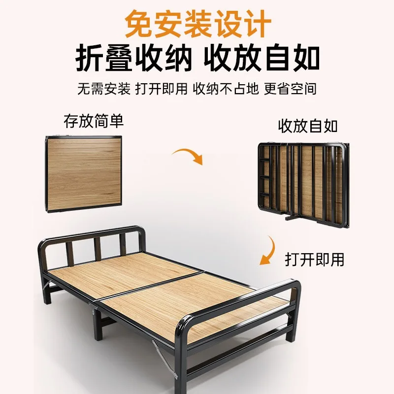 Folding bed Adult household 1.5 meters Small Single double bed Rental room Hard board Splicing bed Bedroom frame
Folding bed Adult household 1.5 meters Small Single double bed Rental room Hard board Splicing bed Bedroom frame