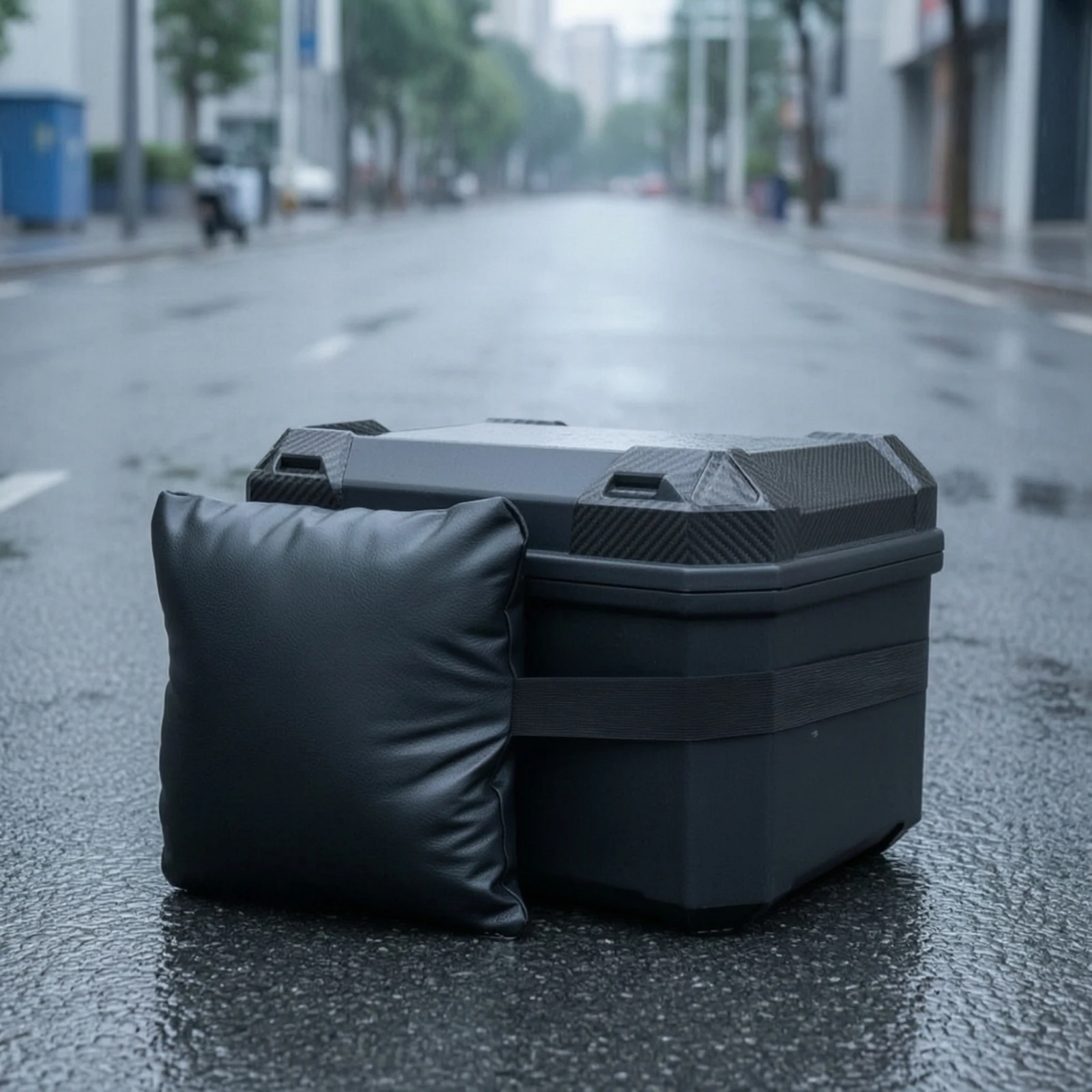 Rear Backrest Cushion Black Backrest with Strap Motorcycle Passenger Pad Rectangular Universal for Scooter Rides
Rear Backrest Cushion Black Backrest with Strap Motorcycle Passenger Pad Rectangular Universal for Scooter Rides