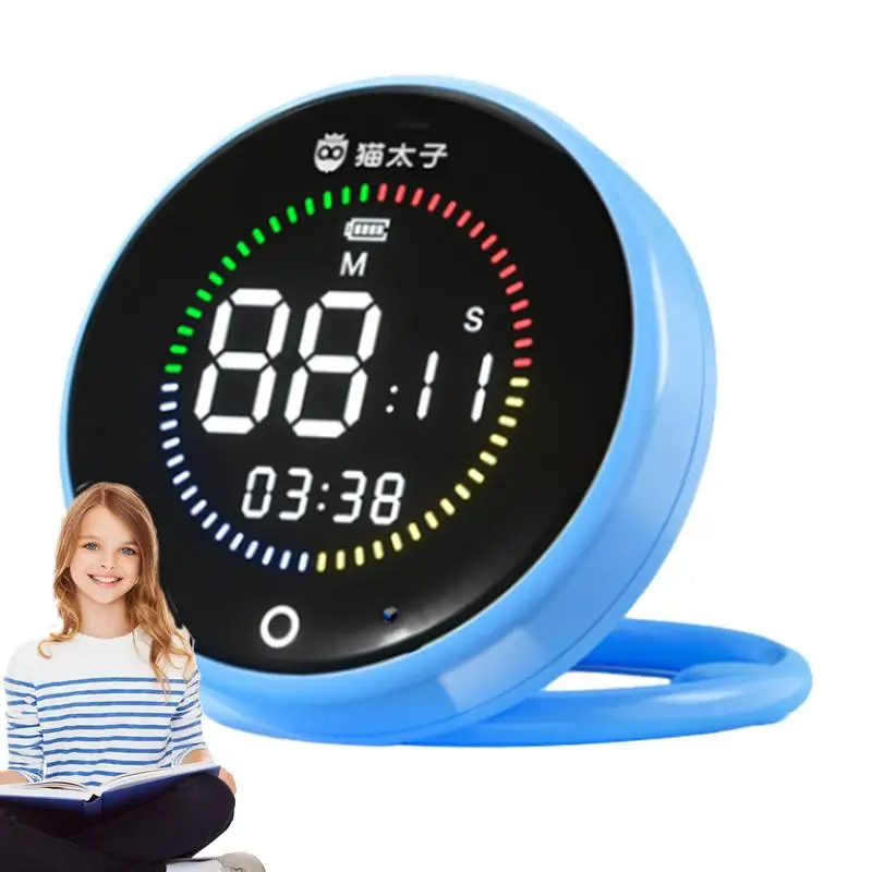 Time Timer Visual Timer Clock Silent USB Rechargeable Visual Timer Kids And Adults 60-Minute Digital Display Time Management
Time Timer Visual Timer Clock Silent USB Rechargeable Visual Timer Kids And Adults 60-Minute Digital Display Time Management