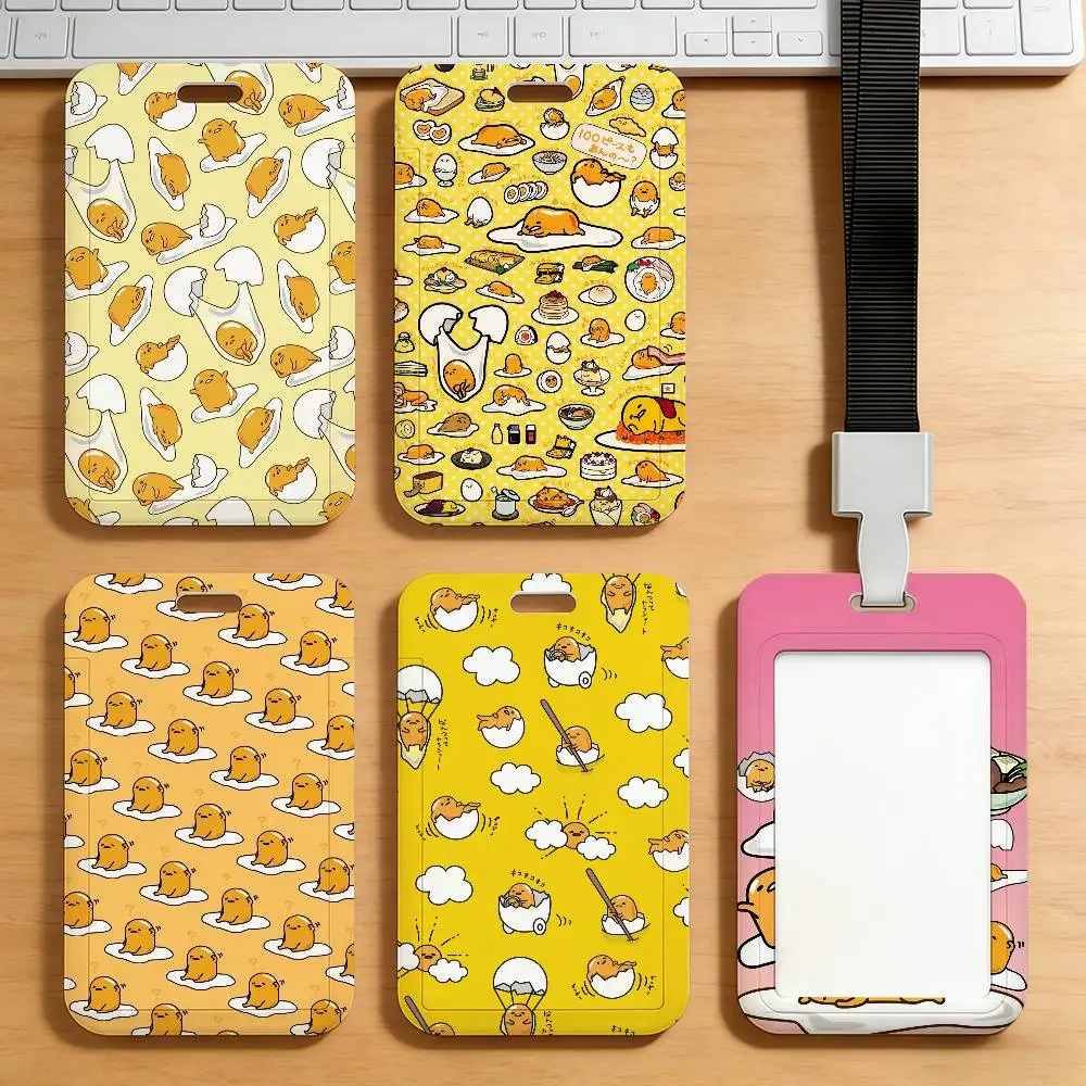 Милый мультяшный картхолдер G-Gudetama для студенческих карт питания, проездных на общественный транспорт и метро
Милый мультяшный картхолдер G-Gudetama для студенческих карт питания, проездных на общественный транспорт и метро