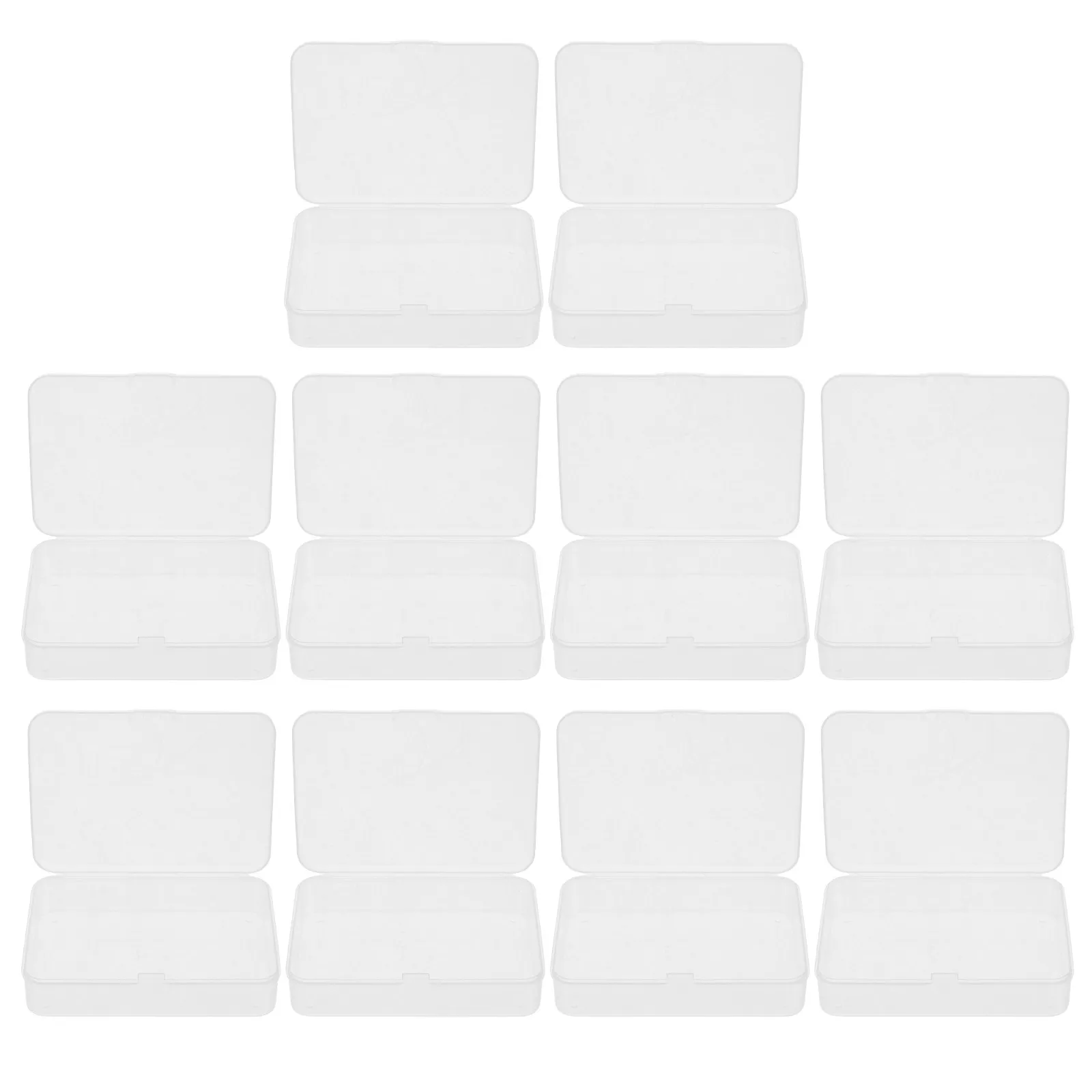10Pcs Transparent Game Card Storage Box Clear Plastic Organizer Box for Trading Cards Baseball Cards Craft Supplies Beads
10Pcs Transparent Game Card Storage Box Clear Plastic Organizer Box for Trading Cards Baseball Cards Craft Supplies Beads