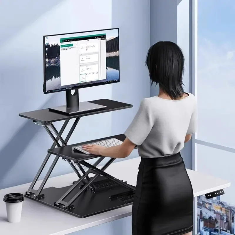 Height-adjustable computer desk standing folding notebook stand mobile desktop office desk height-increasing keyboard stand
Height-adjustable computer desk standing folding notebook stand mobile desktop office desk height-increasing keyboard stand
