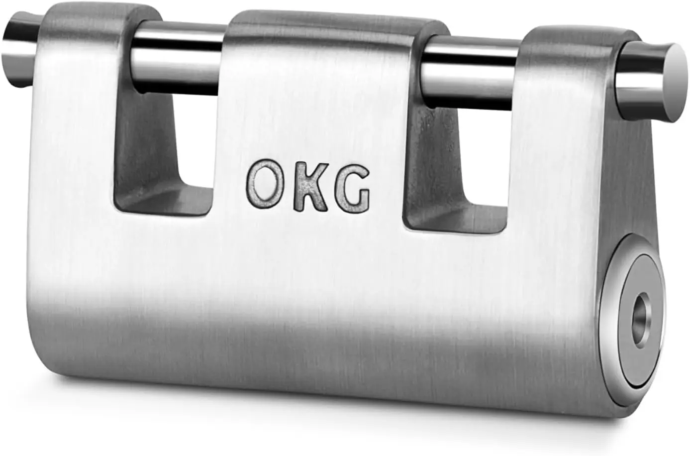 Heavy Duty Stainless Steel Padlock with 3 Keys, Rust Proof Outdoor Lock for 2-Wheeled Vehicle Security
Heavy Duty Stainless Steel Padlock with 3 Keys, Rust Proof Outdoor Lock for 2-Wheeled Vehicle Security