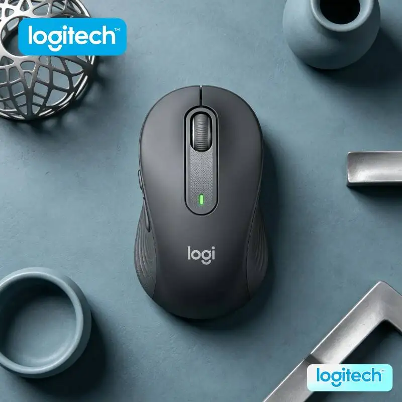M750 Bluetooth Ergonomic Mouse - Recycled Plastic, Quiet Clicks, 3-Device Switch, 24-Month Battery, 10m Range, Study Pick
M750 Bluetooth Ergonomic Mouse - Recycled Plastic, Quiet Clicks, 3-Device Switch, 24-Month Battery, 10m Range, Study Pick