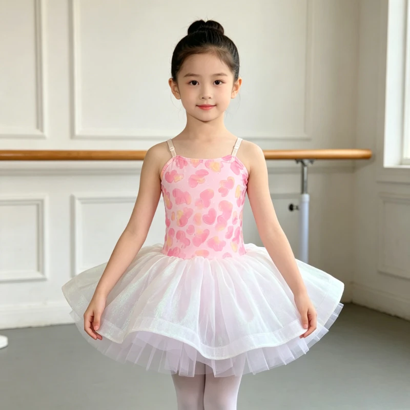 Elegant Ballet Leotard Dress, Princess Stage Performance Dance Outfit Summer Ballerina Tutu Costume Birthday Gift Vestidos
Elegant Ballet Leotard Dress, Princess Stage Performance Dance Outfit Summer Ballerina Tutu Costume Birthday Gift Vestidos