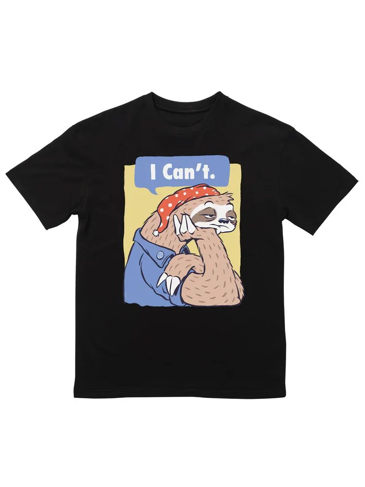 Cute Sloth Cartoon Animal Toy Illustration Pure Cotton ort Sve T-irt Youth Faion Brand Stand Fit Printed Cotton Tee
Cute Sloth Cartoon Animal Toy Illustration Pure Cotton ort Sve T-irt Youth Faion Brand Stand Fit Printed Cotton Tee