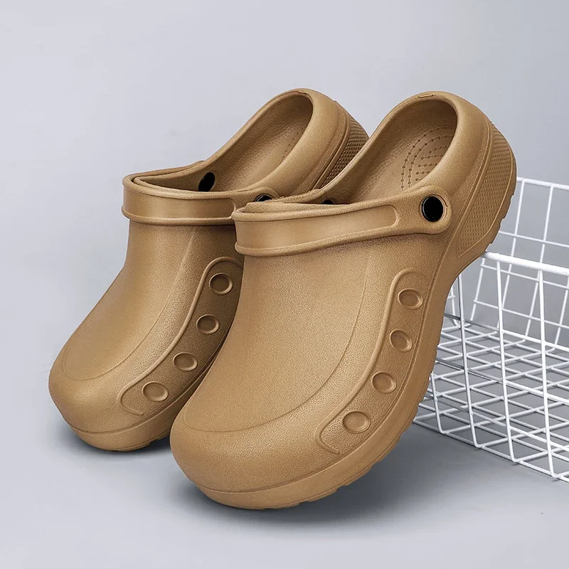 Kitchen Working Shoes Washing Car EVA Raining Waterproof Shoes Size 39-46 Platform Sandals Zapatillas Casual Hombre 2025 Male
Kitchen Working Shoes Washing Car EVA Raining Waterproof Shoes Size 39-46 Platform Sandals Zapatillas Casual Hombre 2025 Male