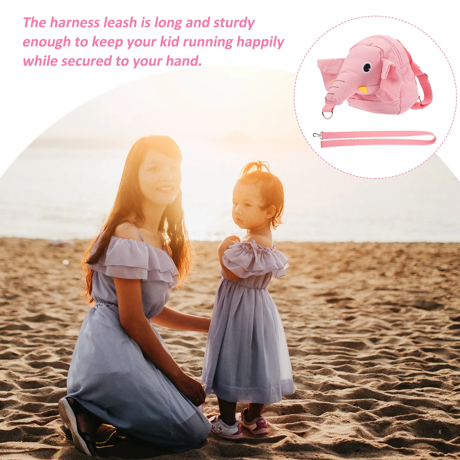 1 set Anti-Lost Toddler Elephant Design Lightweight Harness For Kids Outdoor Walking Park Zoo Gear Toddler Backpack With Leash
1 set Anti-Lost Toddler Elephant Design Lightweight Harness For Kids Outdoor Walking Park Zoo Gear Toddler Backpack With Leash