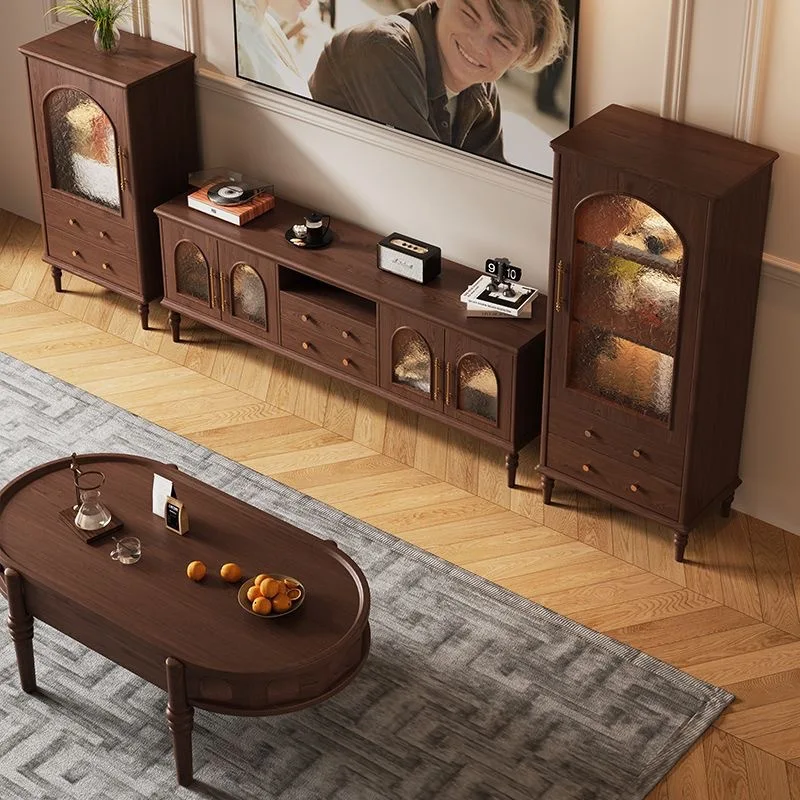 # Solid Wood Modern TV Cabinet American Light Luxury Minimalist Living Room Apartment Bedroom Storage Cabinet Combination
# Solid Wood Modern TV Cabinet American Light Luxury Minimalist Living Room Apartment Bedroom Storage Cabinet Combination