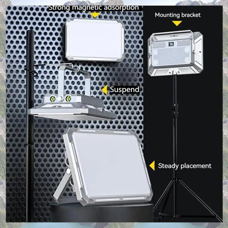 2025 Trend LED Camping Tent Light Rechargeable Searchlight Portable Outdoor Emergency Lighting Waterproof Hanging Night Lamp
2025 Trend LED Camping Tent Light Rechargeable Searchlight Portable Outdoor Emergency Lighting Waterproof Hanging Night Lamp