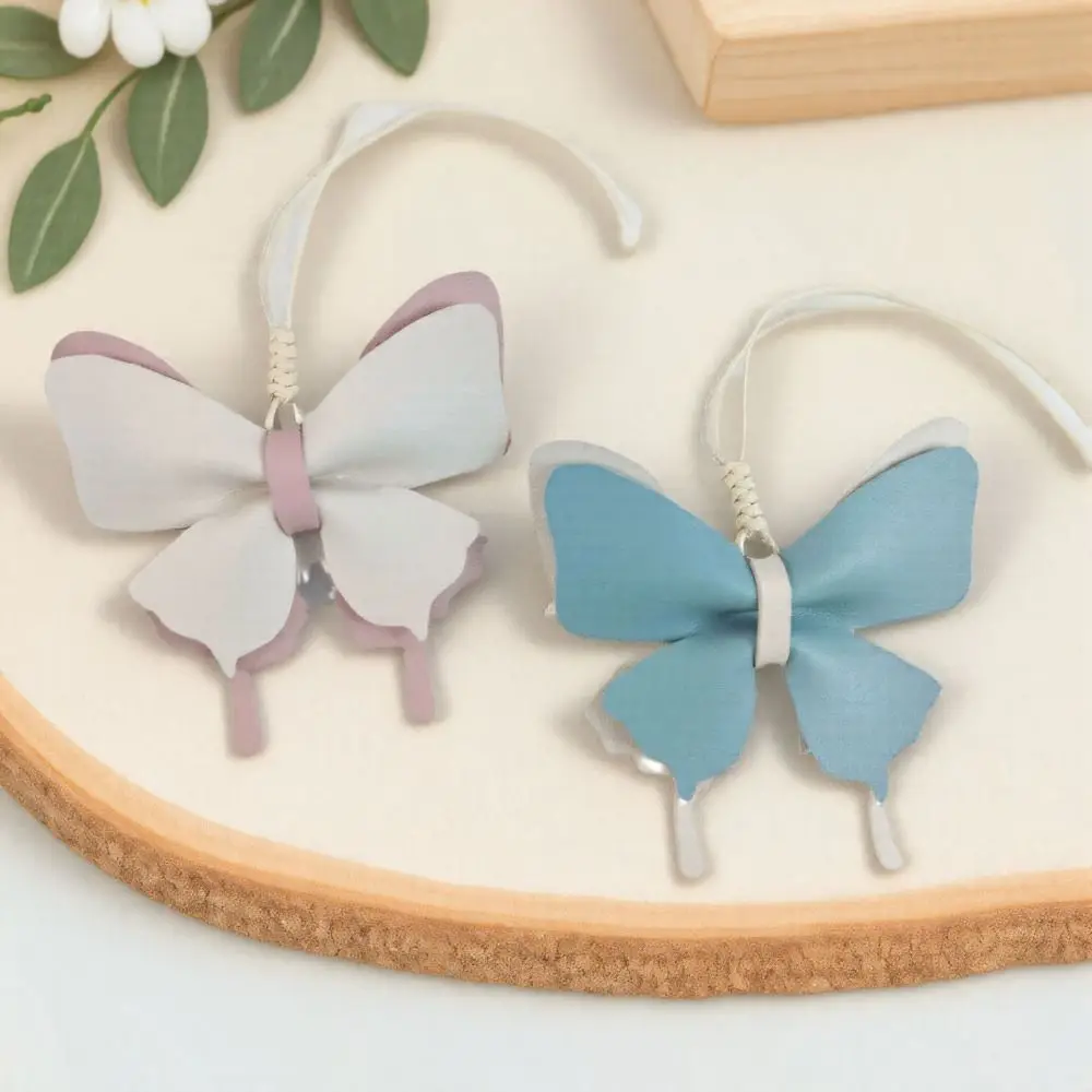 Portable Cute Butterfly Bag Pendant PU Leather Exquisite Car Key Chains Korean Style Bag Charms Fresh Backpack Decoration Lady
Portable Cute Butterfly Bag Pendant PU Leather Exquisite Car Key Chains Korean Style Bag Charms Fresh Backpack Decoration Lady