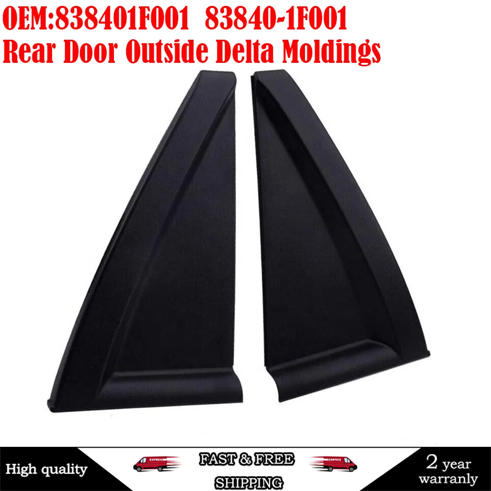 83840-1F001 838401F001 New Car Rear Door Delta Moldings Triple-cornered Trim for Kia Sportage 2006-2010 838301F001 83830-1F001
83840-1F001 838401F001 New Car Rear Door Delta Moldings Triple-cornered Trim for Kia Sportage 2006-2010 838301F001 83830-1F001