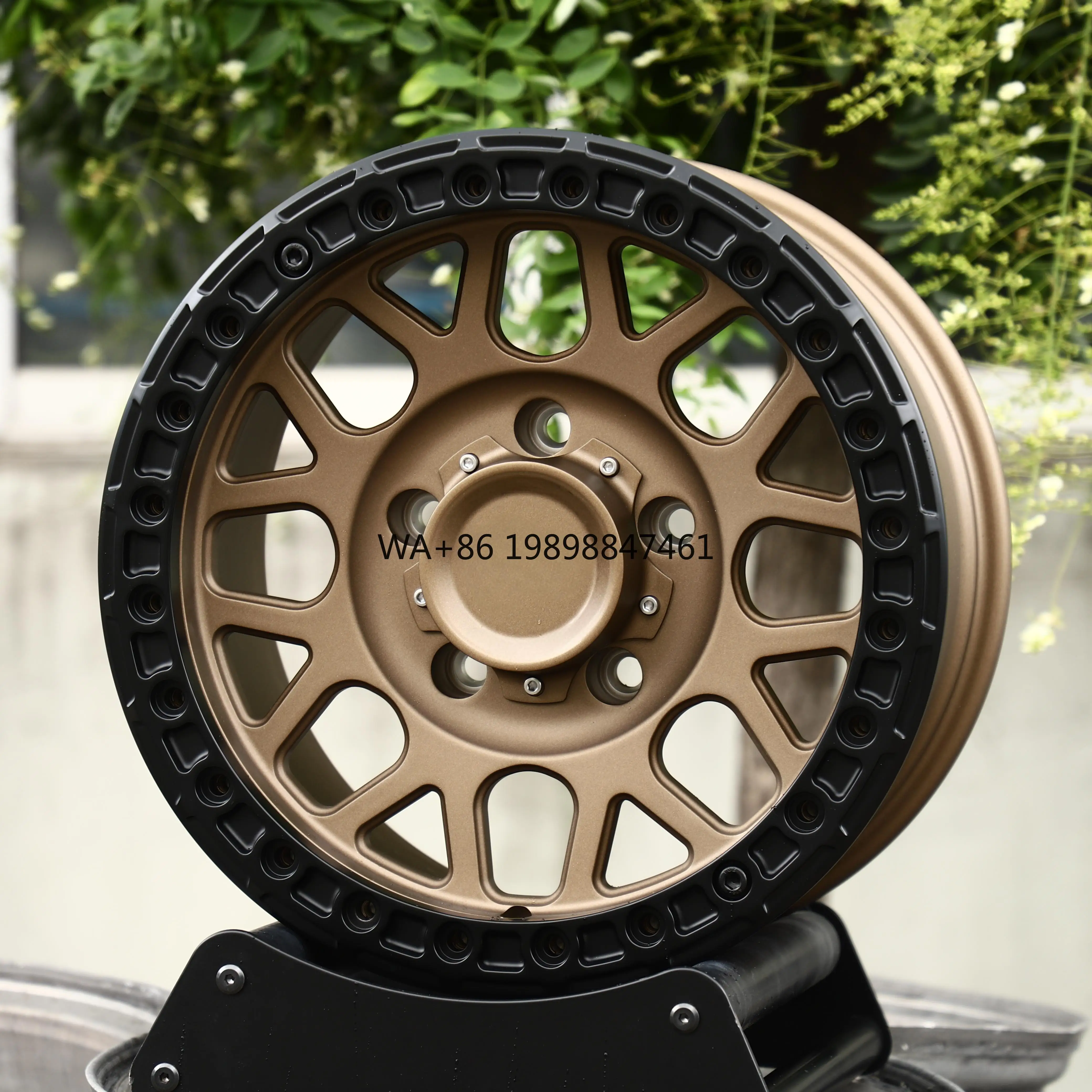 HTOR 17 18 Inch 5x139.7 5x127 6061-T6 Black Beadlock Gold Forged Offroad Truck Wheels Negative Offset Rim for RAM 1500 Wrangler
HTOR 17 18 Inch 5x139.7 5x127 6061-T6 Black Beadlock Gold Forged Offroad Truck Wheels Negative Offset Rim for RAM 1500 Wrangler