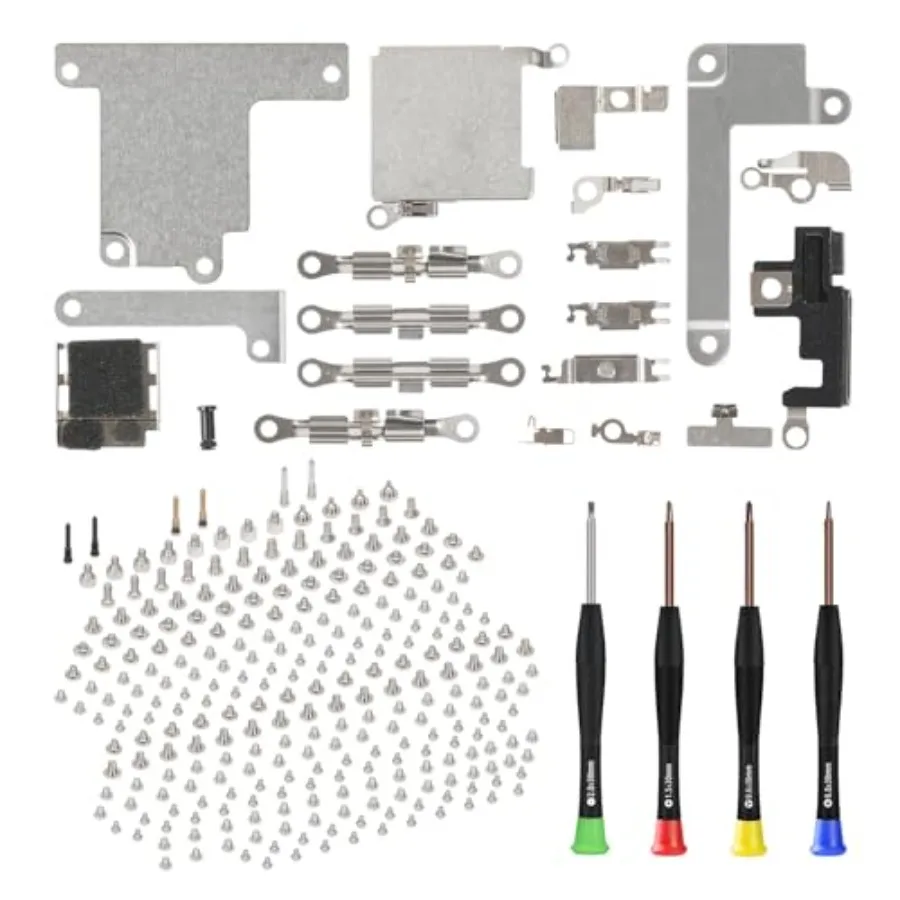 Inner Complete Screws Set and Full Internal Metal Bracket Kit Replacement for iPhone XR Plate Cover Bottom Small Screw Parts wi
Inner Complete Screws Set and Full Internal Metal Bracket Kit Replacement for iPhone XR Plate Cover Bottom Small Screw Parts wi