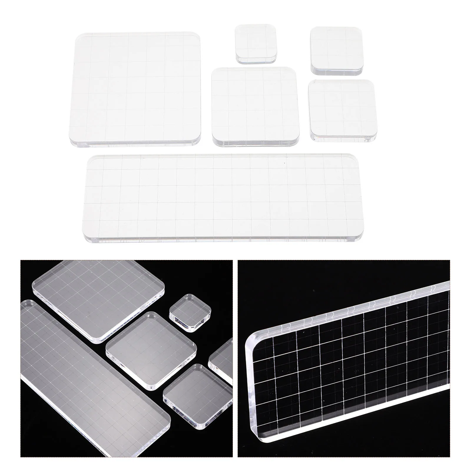 6 Pcs Stamp Accessories Stamps for Crafting Scrapbooking Stamping Blocks Transparent Tool Child
6 Pcs Stamp Accessories Stamps for Crafting Scrapbooking Stamping Blocks Transparent Tool Child