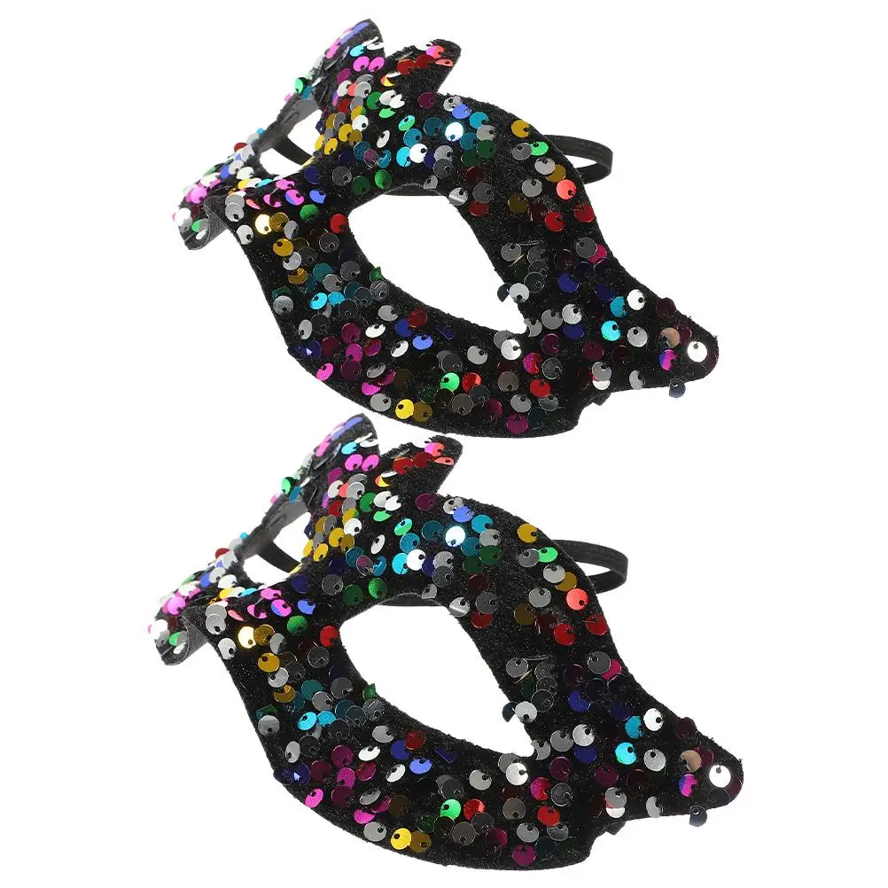 2 Pcs Sequin Mask Cosplay Costume Props PVC Funny Halloween Mask for Adult Masquerade Carnival Accessories
2 Pcs Sequin Mask Cosplay Costume Props PVC Funny Halloween Mask for Adult Masquerade Carnival Accessories