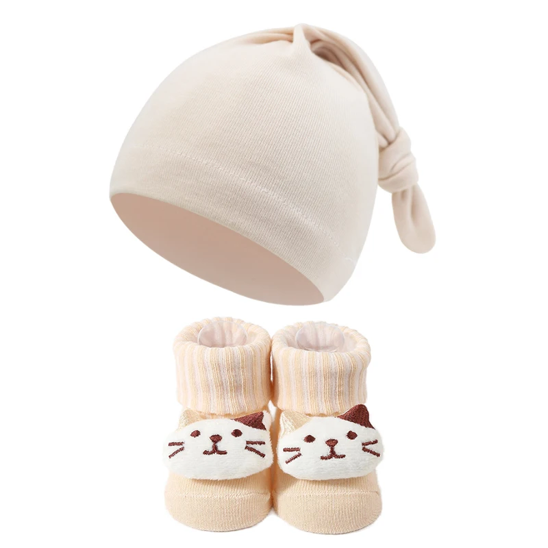 0-3 Month Newborn Felt Cap and Baby Socks Set Cotton Breathable DIY Knot Turban Baby Boy Girl Hat Infant Beanie Baby Accessories
0-3 Month Newborn Felt Cap and Baby Socks Set Cotton Breathable DIY Knot Turban Baby Boy Girl Hat Infant Beanie Baby Accessories
